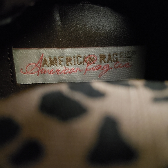 American Rag Tall Brown Buckle Boots Size 6M - Picture 8 of 8